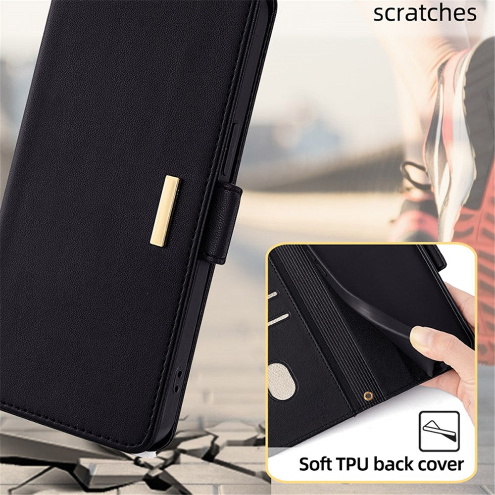 For Xiaomi Redmi Note 13R Pro 5G Wallet Case RFID Blocking Leather Flip Phone Cover
