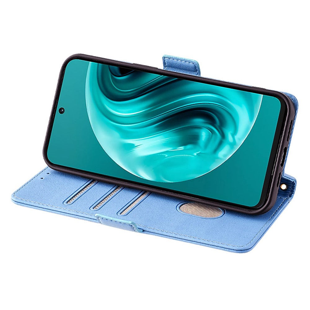 For Huawei nova 12i 4G Wallet Phone Case RFID Blocking Crossbody Leather Stand Cover