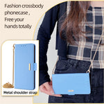 For Huawei nova 12i 4G Wallet Phone Case RFID Blocking Crossbody Leather Stand Cover