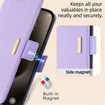 For Xiaomi 14 Ultra Case RFID Blocking PU Leather Wallet Flip Phone Cover with Shoulder Strap