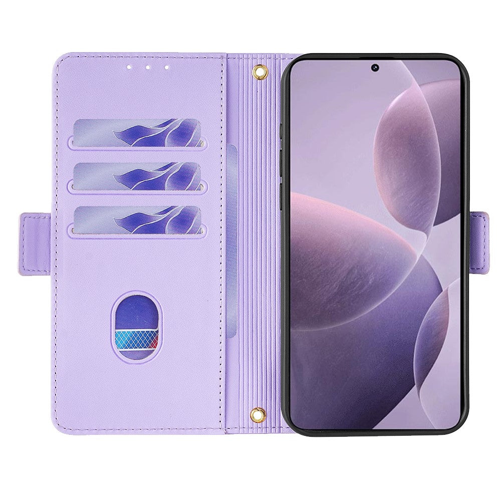 For Xiaomi 14 Ultra Case RFID Blocking PU Leather Wallet Flip Phone Cover with Shoulder Strap