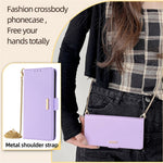 For Xiaomi 14 Ultra Case RFID Blocking PU Leather Wallet Flip Phone Cover with Shoulder Strap