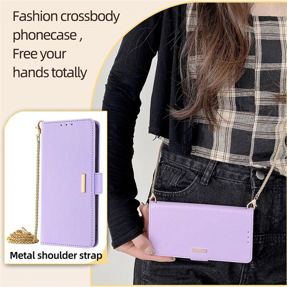 For Xiaomi 14 Ultra Case RFID Blocking PU Leather Wallet Flip Phone Cover with Shoulder Strap