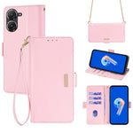 For Asus Zenfone 9 5G / Zenfone 9z Case Wallet PU Leather RFID Blocking Crossbody Cell Phone Cover