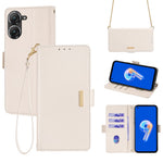 For Asus Zenfone 9 5G / Zenfone 9z Case Wallet PU Leather RFID Blocking Crossbody Cell Phone Cover