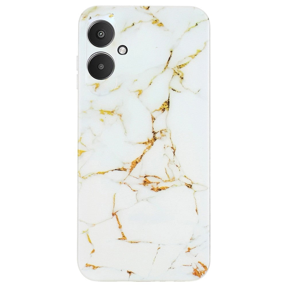 For Xiaomi Redmi 13C 4G / Poco C65 4G Case Soft TPU Protective Phone Cover Marble Pattern Print