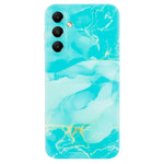 Til Samsung Galaxy A15 5G TPU-etui Marmormønster Mobiltelefoncover