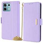 For Xiaomi Redmi Note 13 4G Crossbody Lanyard Case PU Leather RFID Blocking Flip Phone Cover