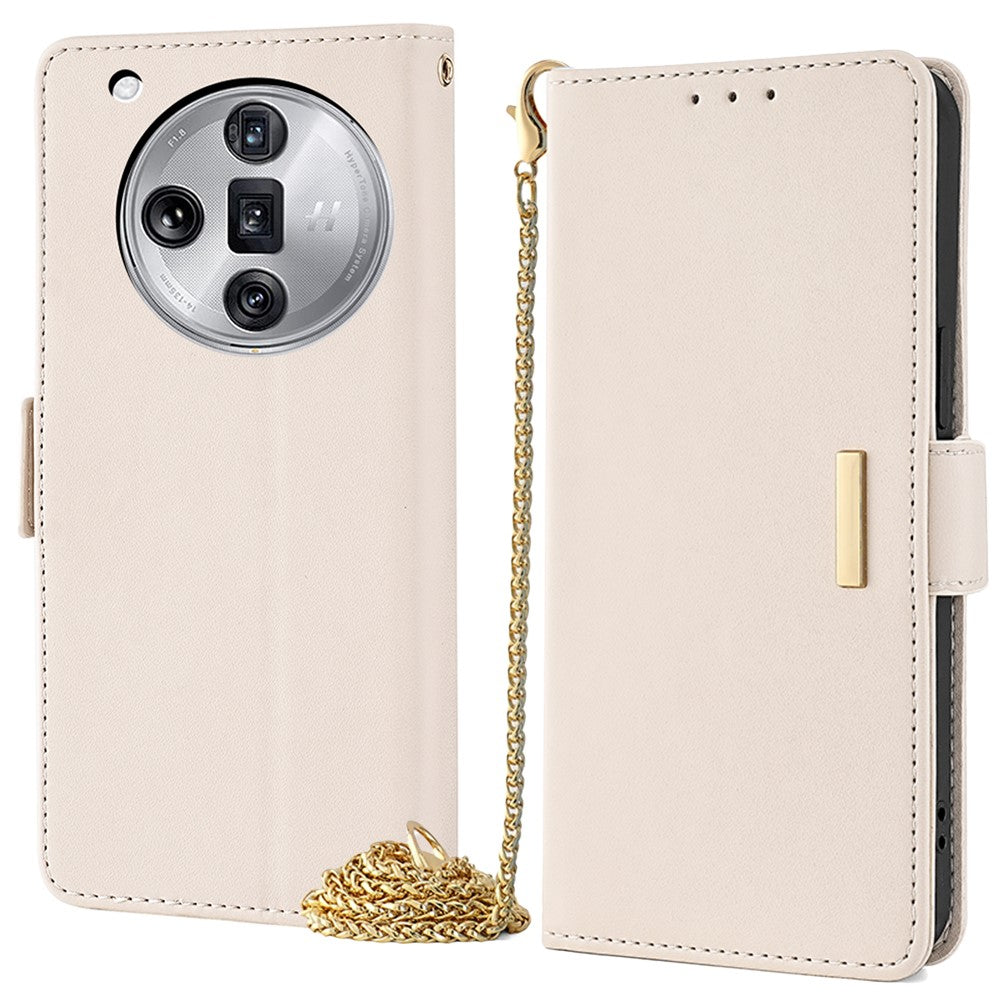 For Oppo Find X7 Ultra Case RFID Blocking PU Leather Card Holder Slots Stand Phone Cover
