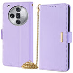 For Oppo Find X7 Ultra Case RFID Blocking PU Leather Card Holder Slots Stand Phone Cover