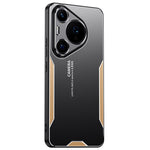 For Huawei Pura 70 Case Aluminum Alloy+PC+TPU Anti-fall Phone Cover