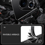 For Huawei Pura 70 Case Aluminum Alloy+PC+TPU Anti-fall Phone Cover