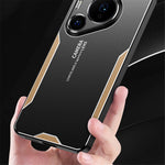 For Huawei Pura 70 Case Aluminum Alloy+PC+TPU Anti-fall Phone Cover