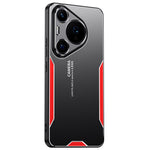 For Huawei Pura 70 Case Aluminum Alloy+PC+TPU Anti-fall Phone Cover