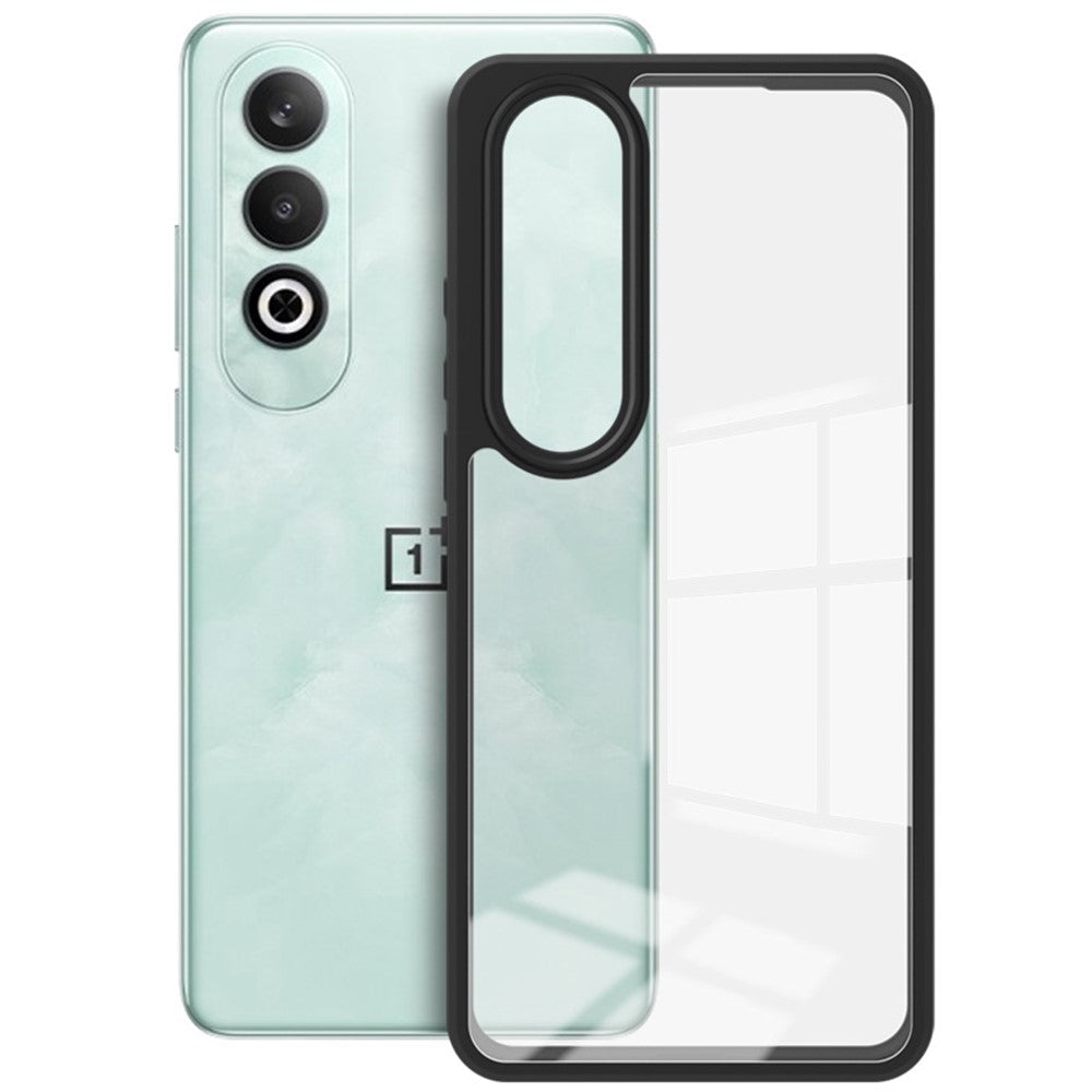 IMAK UX-9A-serien til OnePlus Nord CE4 5G / Oppo K12 gennemsigtigt TPU+PC-cover med støvbeskyttelse
