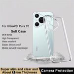 IMAK UX-5 Series For Huawei Pura 70 Case Clear TPU Flexible Thin Back Cover