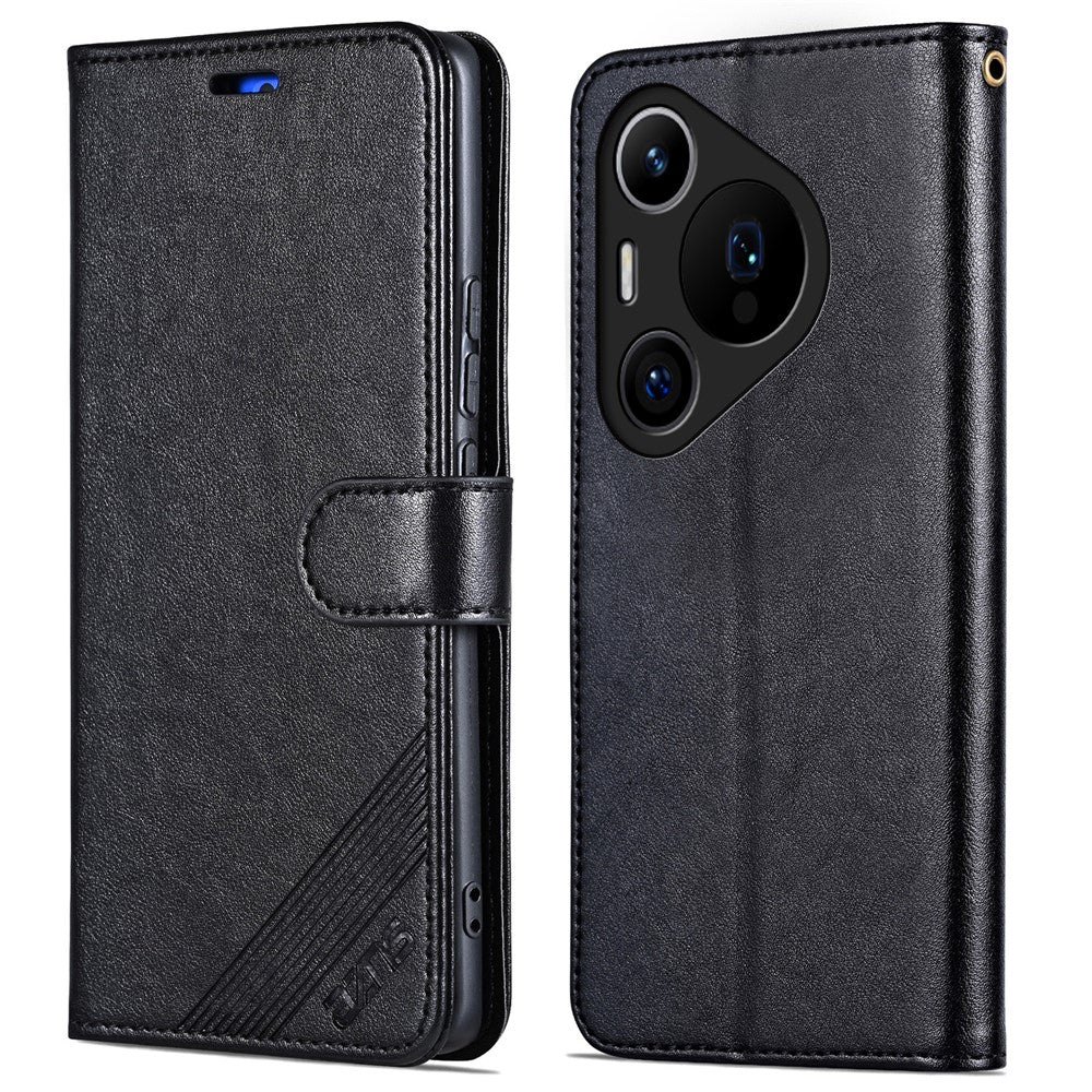 AZNS För Huawei Pura 70 Pro / 70 Pro+ Skal Magnetiskt Spänne Plånboksfodral Lädermobilskal
