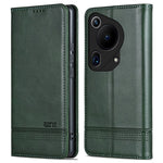 AZNS For Huawei Pura 70 Ultra Case PU Leather Magnetic Closure Shockproof Flip Phone Cover