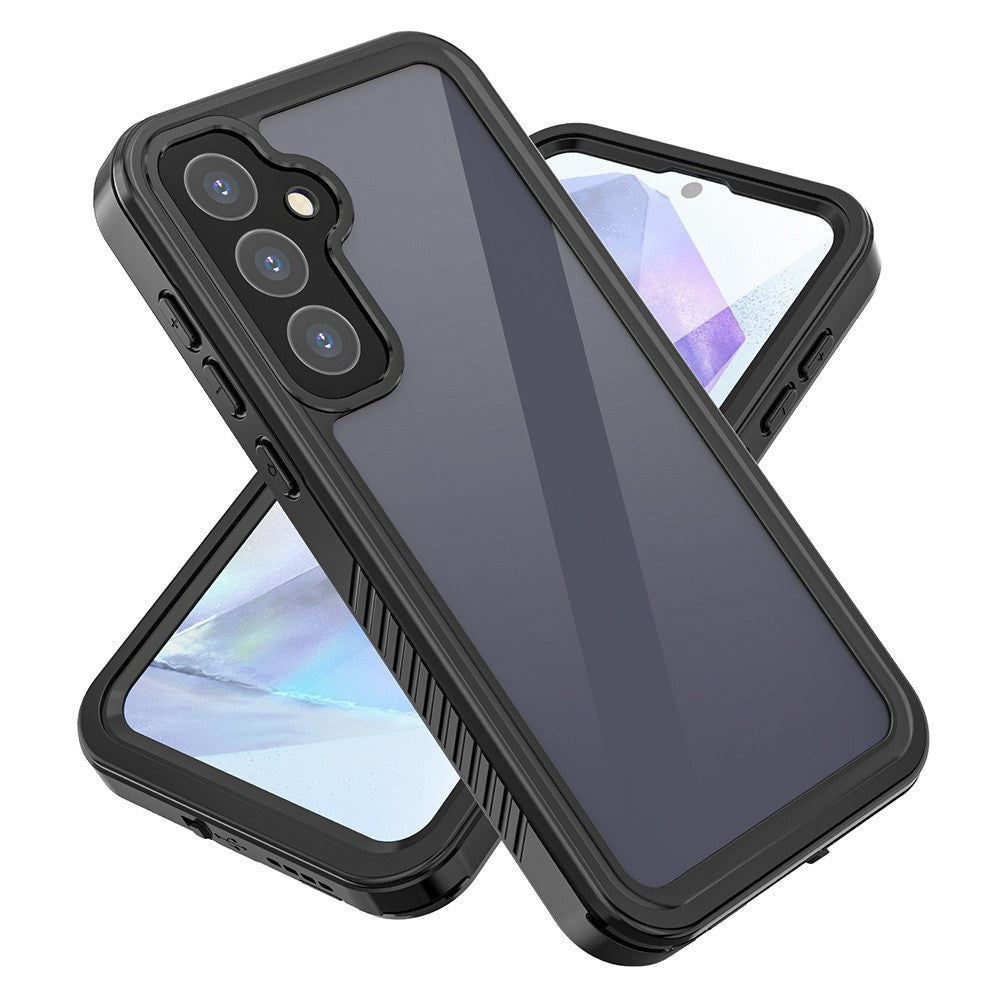 REDPEPPER FS Series For Samsung Galaxy A55 5G   Phone Case IP68 Waterproof Shell Clear Back Panel Phone Cover