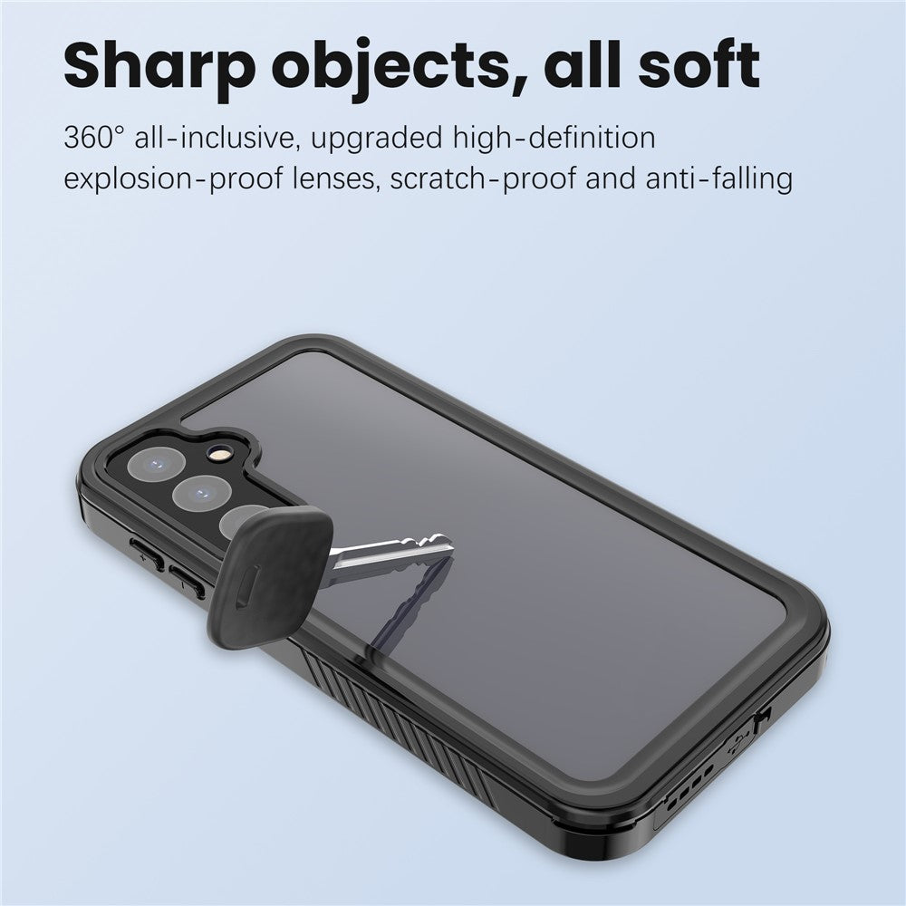 REDPEPPER FS Series For Samsung Galaxy A55 5G   Phone Case IP68 Waterproof Shell Clear Back Panel Phone Cover