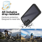 REDPEPPER FS Series For Samsung Galaxy A55 5G   Phone Case IP68 Waterproof Shell Clear Back Panel Phone Cover
