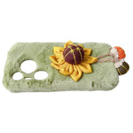 For Huawei Pura 70 Pro / Pura 70 Pro+ TPU Case Fluffy Sunflower Decor Soft Phone Cover