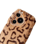 For Huawei Pura 70 Pro / Pura 70 Pro+ Phone Case Fluffy Leopard Protective Phone Cover
