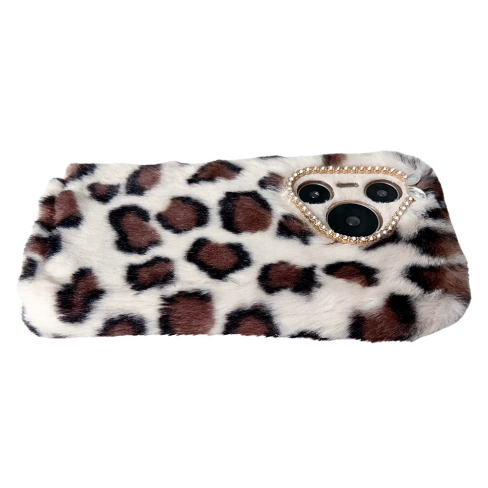 For Huawei Pura 70 Pro / Pura 70 Pro+ Phone Case Fluffy Leopard Protective Phone Cover
