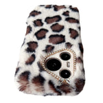For Huawei Pura 70 Pro / Pura 70 Pro+ Phone Case Fluffy Leopard Protective Phone Cover