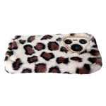 For Huawei Pura 70 Case Leopard Print Plush TPU Phone Cover