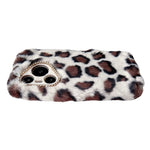 For Huawei Pura 70 Case Leopard Print Plush TPU Phone Cover