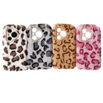 For Huawei Pura 70 Case Leopard Print Plush TPU Phone Cover