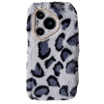 For Huawei Pura 70 Case Leopard Print Plush TPU Phone Cover