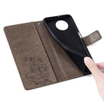 For Huawei Enjoy 60X Case PU Leather Butterfly Flower Wallet Phone Cover Mobile Spares
