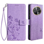 For Huawei Enjoy 60X Case PU Leather Butterfly Flower Wallet Phone Cover Mobile Spares