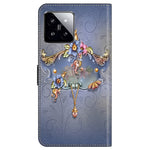 For Xiaomi 14 Wallet Case Pattern Printing PU Leather Phone Cover
