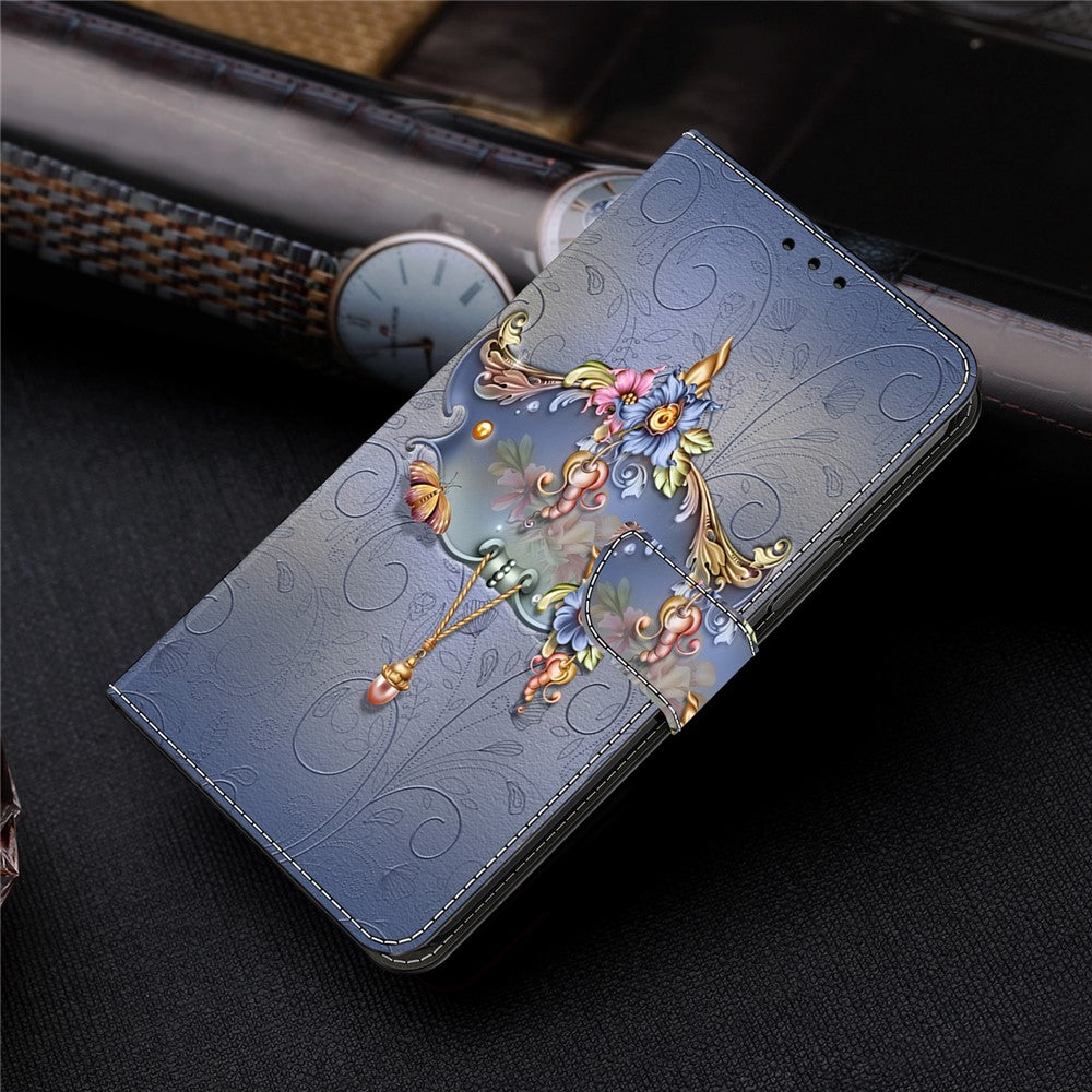 For Xiaomi 14 Wallet Case Pattern Printing PU Leather Phone Cover