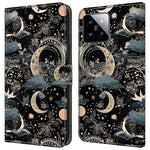For Xiaomi 14 Wallet Case Pattern Printing PU Leather Phone Cover