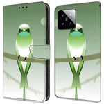 For Xiaomi 14 Wallet Case Pattern Printing PU Leather Phone Cover