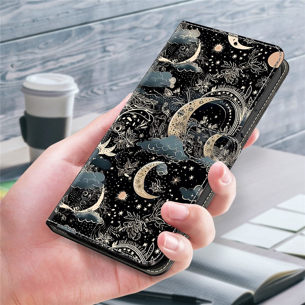 For Samsung Galaxy A52 4G / 5G / A52s 5G Case Pattern Printing Flip Folio Leather Phone Cover