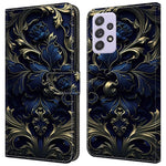 For Samsung Galaxy A52 4G / 5G / A52s 5G Case Pattern Printing Flip Folio Leather Phone Cover