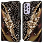 For Samsung Galaxy A52 4G / 5G / A52s 5G Case Pattern Printing Flip Folio Leather Phone Cover