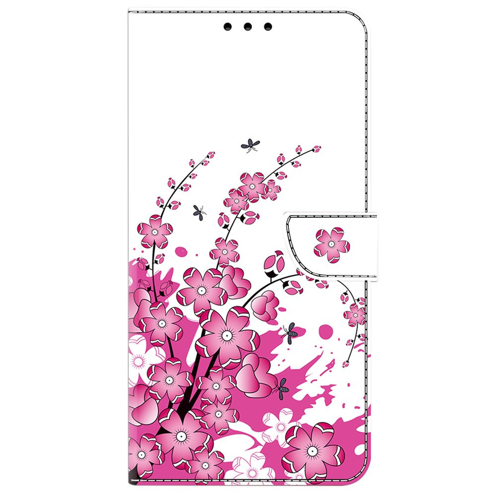 For Samsung Galaxy A25 5G (Global) (161.0 x 76.5 x 8.3mm) Case Wallet Scratch-resistant Phone Stand Cover