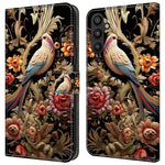For Samsung Galaxy A25 5G (Global) (161.0 x 76.5 x 8.3mm) Case Wallet Scratch-resistant Phone Stand Cover