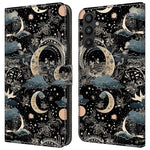 For Samsung Galaxy A25 5G (Global) (161.0 x 76.5 x 8.3mm) Case Wallet Scratch-resistant Phone Stand Cover