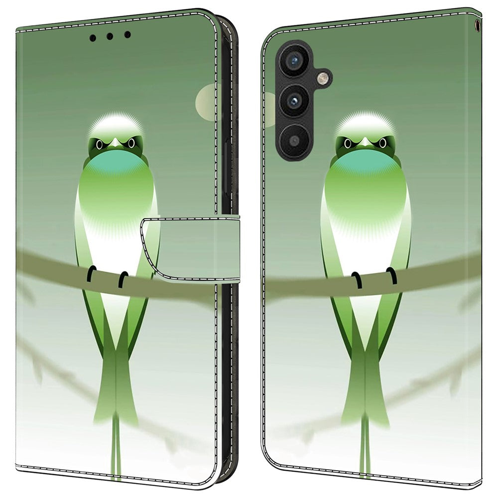 For Samsung Galaxy A25 5G (Global) (161.0 x 76.5 x 8.3mm) Case Wallet Scratch-resistant Phone Stand Cover