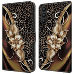 For Samsung Galaxy A25 5G (Global) (161.0 x 76.5 x 8.3mm) Case Wallet Scratch-resistant Phone Stand Cover