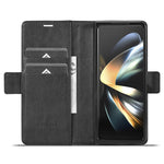 LC.IMEEKE til Samsung Galaxy Z Fold6 5G telefoncover med stander, PU-læder og RFID-blokerende pung