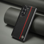 LC.IMEEKE Til Samsung Galaxy Z Fold6 5G Etui Læder+EVA+TPU Cover Mobil Tilbehør