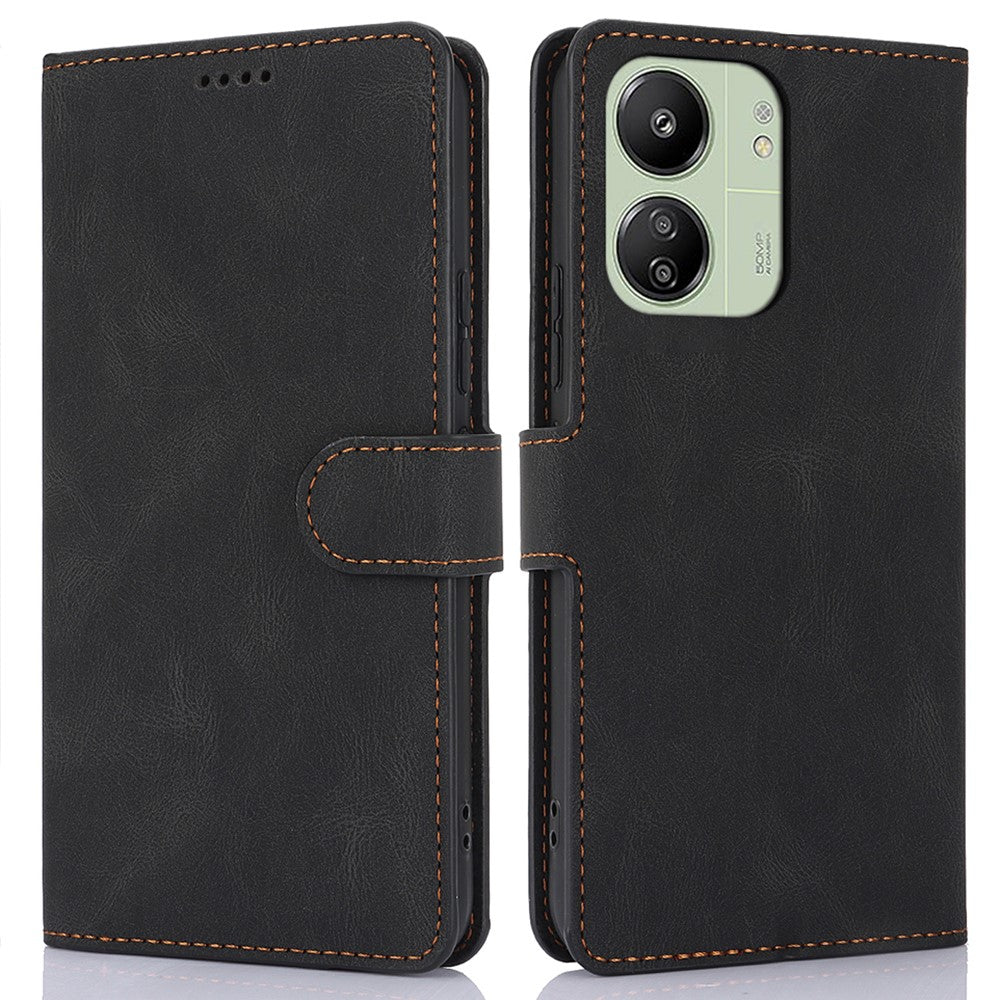 For Xiaomi Redmi 13C 4G / 5G / 13R 5G / Poco M6 5G / Poco C65 4G Phone Cases Shockproof Leather Flip Cover